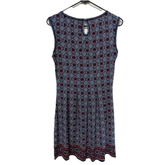 MAX STUDIO Women’s Casual Fit & Flare Midi Sleeveless Dress Size Small - Picture 4 of 8